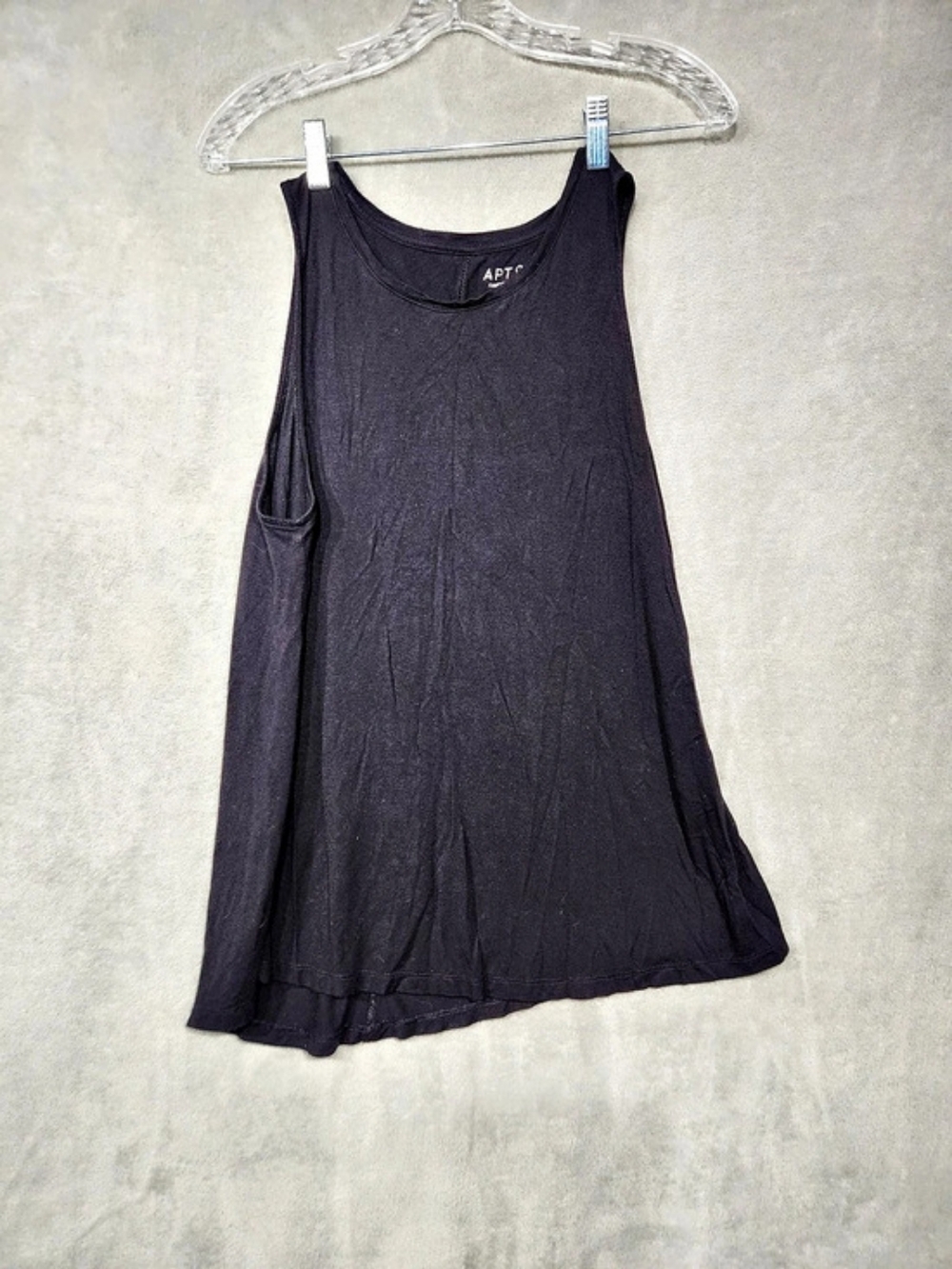 APT.9 Black Tank Top Size Large